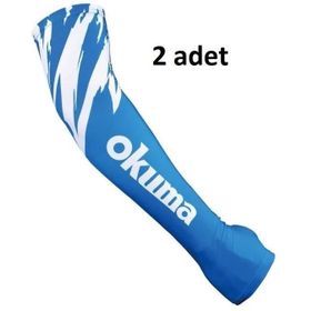 Okuma Blue Motif Sleeves 2 Adet Kolluk