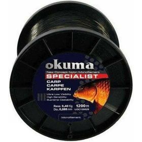 Okuma Carp 1200 mt 28,00 lb 12,73 kg 0,43 mm Camou Misina