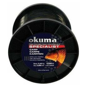 Okuma Carp 1200 mt 28,00 lb 12,73 kg 0,43 mm Camou Misina