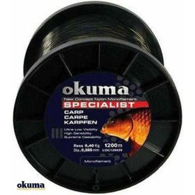 Okuma Carp Bobin 1200 m Yeşil Misina