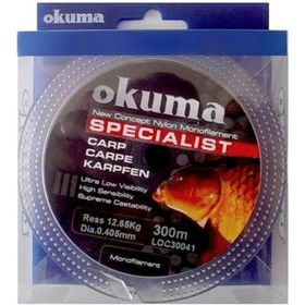 Okuma Carp Serisi 300 m Koyu Yeşil 0.34 Misina