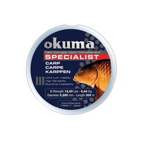 Okuma Carp Serisi 300 m Koyu Yeşil 0.47 Misina