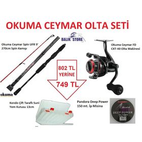 Okuma Ceymar UFR 270 cm Spin Olta Kamışı
