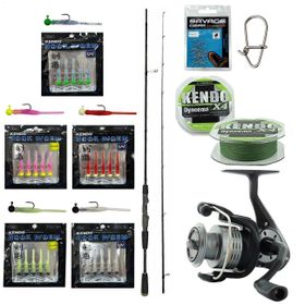 Okuma Epixor Ultra Light Game 213 cm 1-8 gr Olta Kamışı + Okuma Revenger RV-25 FD Olta Makinesi Hookworm Lrf Seti