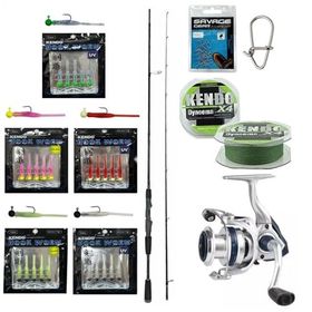 Okuma Epixor Ultra Light Game 213 CM 1-8 GR Olta Kamış+Okuma Arıa-1000A 1Bb Olta Makinesi