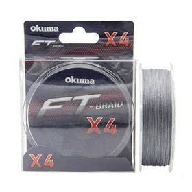 Okuma Ft X4 Braided Line 300 mt Grey Örgü İp
