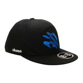 Okuma Motif Flat Peak Erkek Şapka
