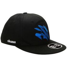 Okuma Motif Flat Peak Erkek Şapka