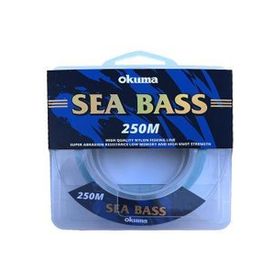 Okuma Sea Bass Nylon Moss 250 mt 0.41 mm Green Color Olta Misinası
