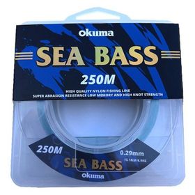 Okuma Sea Bass Nylon Moss Green Color 250 mt Misina