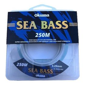 Okuma Sea Bass Nylon Moss Green Color 250 mt Misina