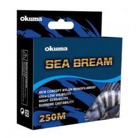 Okuma Sea Bream Nylon 250 m Clear Color