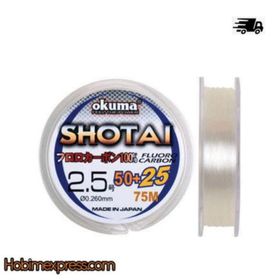 Okuma Shotai Fluorocarbon 75 m Misina