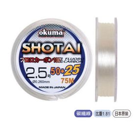 Okuma Shotai Fluorocarbon 75 m Misina