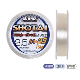 Okuma Shotai Fluorocarbon 75 m Misina