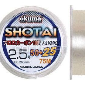 Okuma Shotai Fluorocarbon 75 mt 0,260 mm Misina