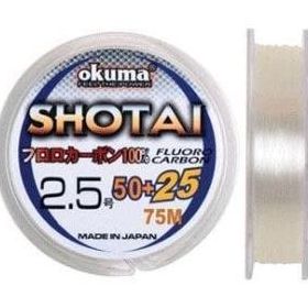Okuma Shotai Fluorocarbon 75 mt 0,370 mm Olta Misinası