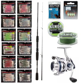 Okuma Wave Power 228 cm 2-12 gr LRF Kamışı + Okuma Aria-1000A Olta Makinesi Silikonlu LRF Seti