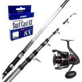 Okuma Wave Power Tele Surf 420 CM 100-200 GR 5 Parça Olta Kamışı