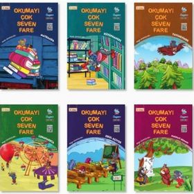 Okumayı Çok Seven Fare 10'lu Set - Üçgen Çocuk Yayınları