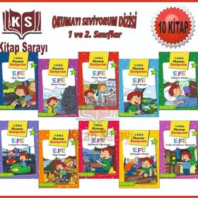 OKUMAYI SEVIYORUM SETI (EĞIK YAZILI - 10 KITAP TAKIM) - FATMA IŞIK