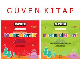 Okyanus 2023 4. Sınıf Matematik Fen Bilimleri Master Soru Bankası Seti