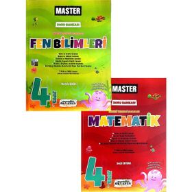 Okyanus 2023 4. Sınıf Matematik Fen Bilimleri Master Soru Bankası Seti