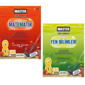 Okyanus 2023 8. Sınıf Matematik Fen Bilimleri Master Soru Bankası Seti