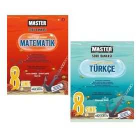 Okyanus 2023 8. Sınıf Matematik Türkçe Master Soru Bankası Seti
