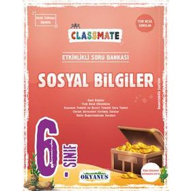Okyanus 6. Sınıf Classmate Sosyal Bilgiler Etkinlikli Soru Bankası