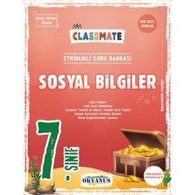 Okyanus 7. Sınıf Classmate Sosyal Bilgiler Etkinlikli Soru Bankası