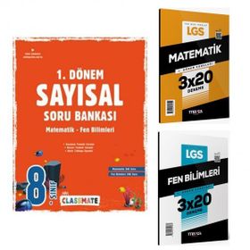 Okyanus 8.Sınıf LGS Classmate Matematik Soru Bankası