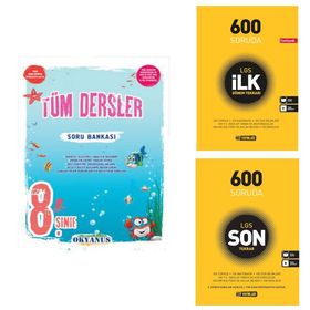 Okyanus 8. Sınıf Master Tüm Dersler Soru Bankası Seti Lgs