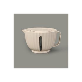 Okyanus Home 2650 ml Krem Mixer Bowl Set