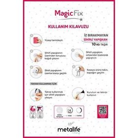 Okyanus Home Magic Fix İz Bırakmayan Sihirli Yapışkan Gümüş Kağıt Havluluk