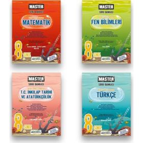 Okyanus Lgs 8. Sınıf Master Türkçe Inkilap Matematik Fen Soru Bankası Seti