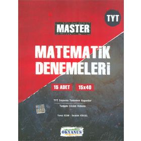 Okyanus Tyt Master 15 Matematik Denemeleri