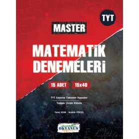 Okyanus Tyt Master 15 Matematik Denemeleri