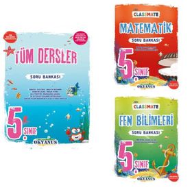 Okyanus Yayın 5. Sınıf Classmate Matematik ve Fen Bilimleri Soru Bankası