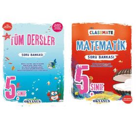 Okyanus Yayın 5. Sınıf Classmate Matematik ve Fen Bilimleri Soru Bankası
