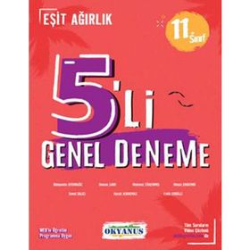 Okyanus Yayıncılık 11. Sınıf 5'li Eşit Ağırlık Deneme