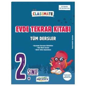 Okyanus Yayıncılık 2. Sınıf Classmate Tüm Dersler Evde Tekrar Kitabı