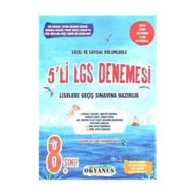 Okyanus Yayıncılık 8. Sınıf 5 li LGS Denemesi