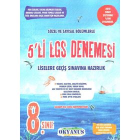 Okyanus Yayıncılık 8. Sınıf 5 li LGS Denemesi