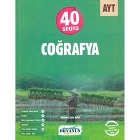 Okyanus Yayıncılık AYT 40 Seans Coğrafya