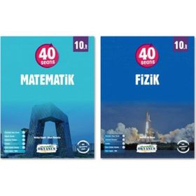 Okyanus Yayınları - 10. Sınıf 40 Seans Matematik-Fizik 2 Kitap