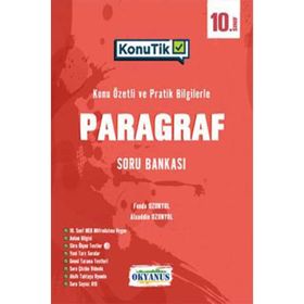 Okyanus Yayınları 10. Sınıf Konutik Paragraf Soru Bankası