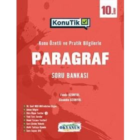 Okyanus Yayınları 10. Sınıf Konutik Paragraf Soru Bankası