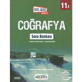 Okyanus Yayınları 11. Sınıf Coğrafya Özel Ders Konseptli Soru Bankası