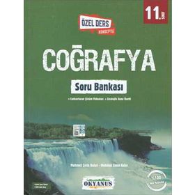 Okyanus Yayınları 11. Sınıf Coğrafya Özel Ders Konseptli Soru Bankası